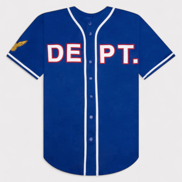 Gallery Dept Mens . Echo Park Baseball Jersey Navy - Size Large