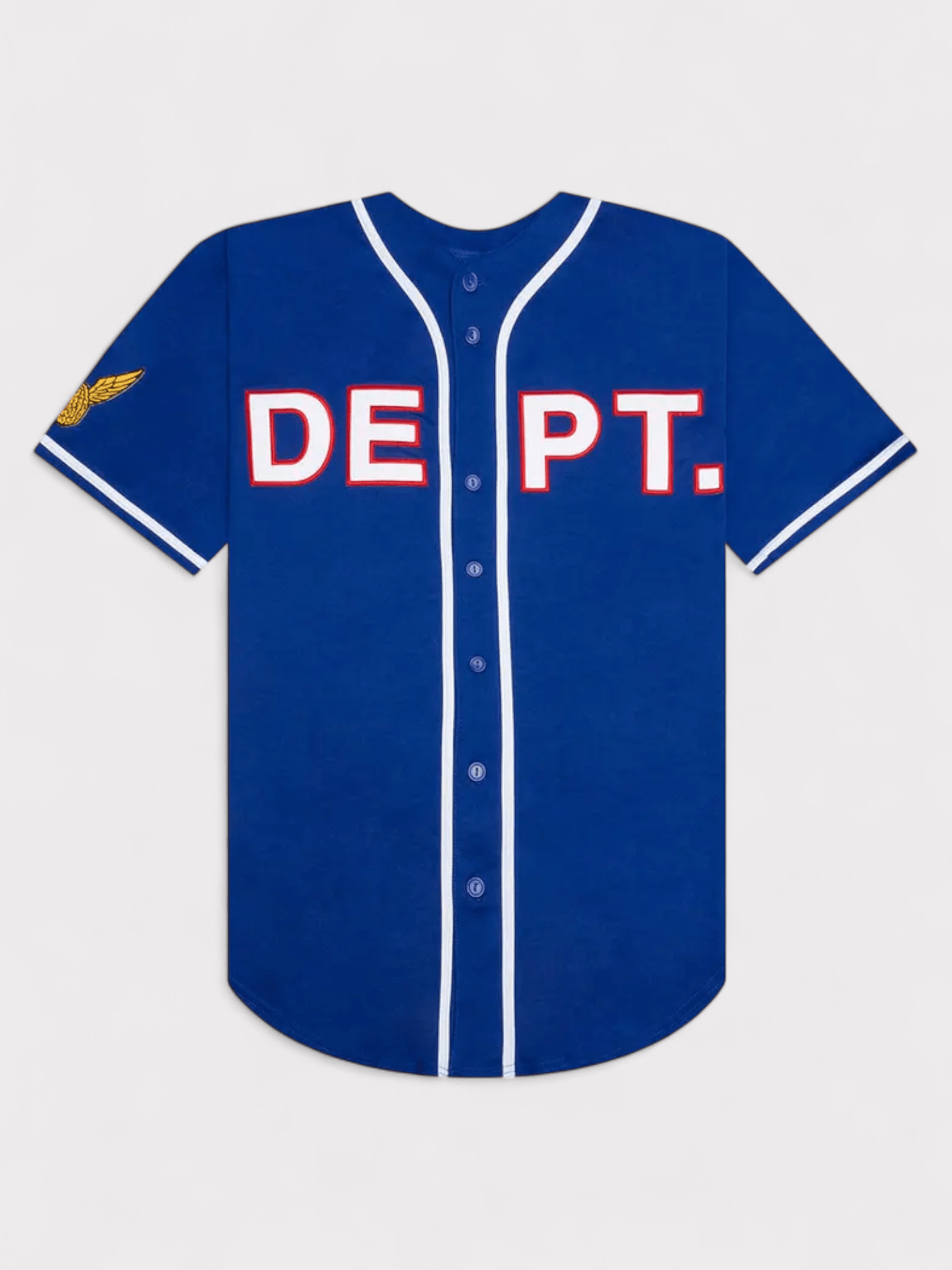 Gallery Dept Mens . Echo Park Baseball Jersey Navy - Size Large