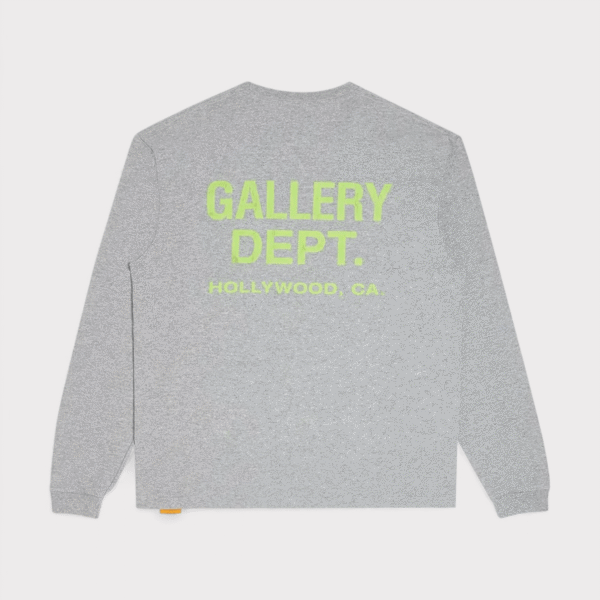 Gallery Dept Mens . Souvenir L/S Heather Grey - Size 2XL