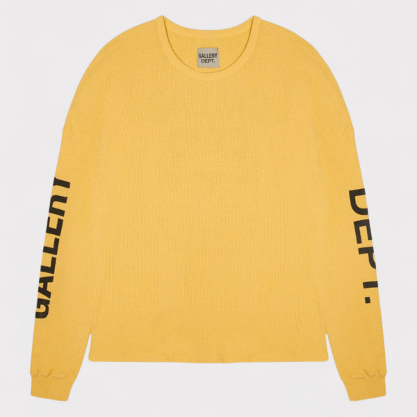 Gallery Dept Mens . Department Thermal Yellow Cotton - Size 2XL