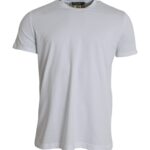 Dolce & Gabbana Mens Crew Neck Tshirt Tsh86525 - White Cotton - Size EU 46 (Mens)