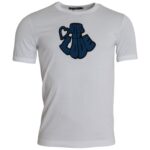 Dolce & Gabbana Mens Love Appliqu Tshirt Tsh86383 - White Cotton - Size EU 44 (Mens)