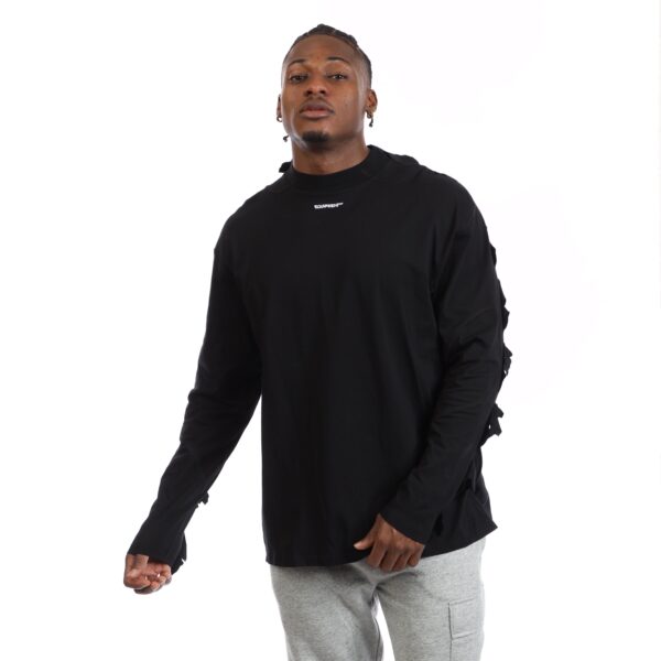 Off-White Mens Off White Post Archive Faction T-Shirt in Black Cotton - Size Large