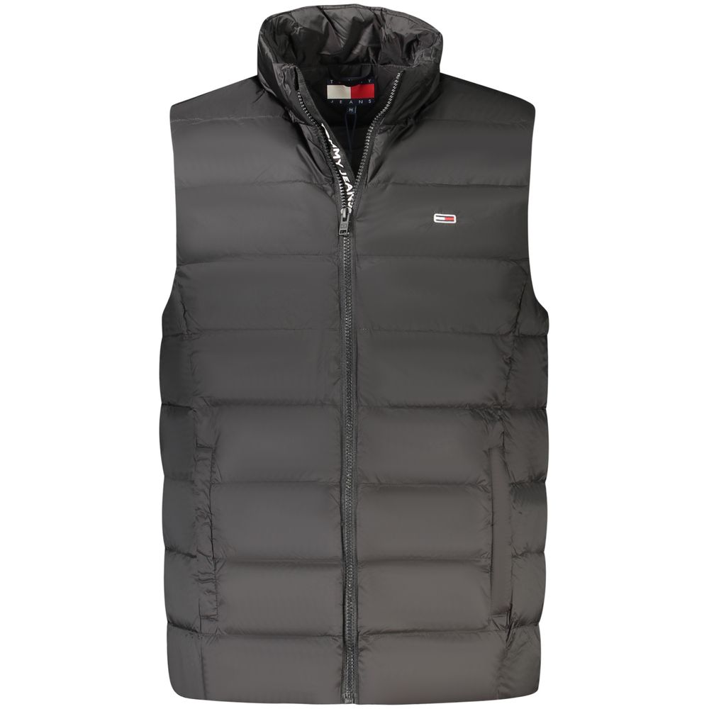 Tommy Hilfiger Mens Lightweight Puffer Vest - Grey Nylon - Size 2XL