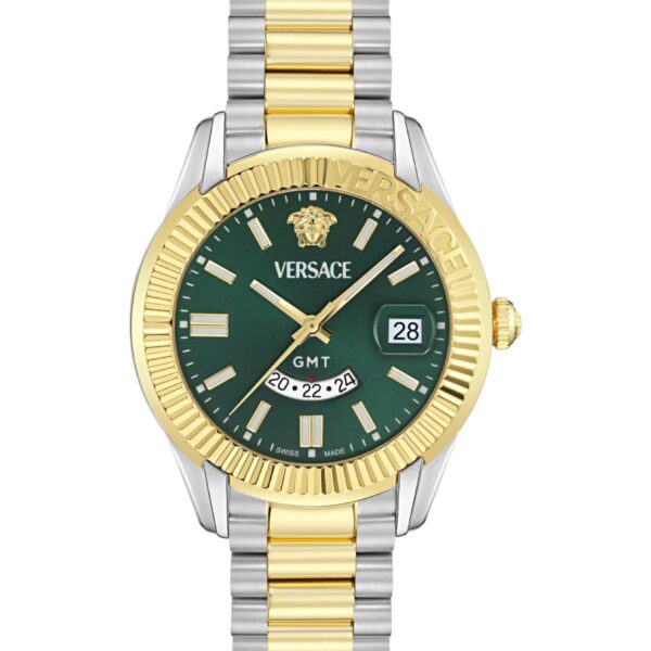 Versace Apodis Mens Multicolour Watch VE0U00225 Stainless Steel - One Size