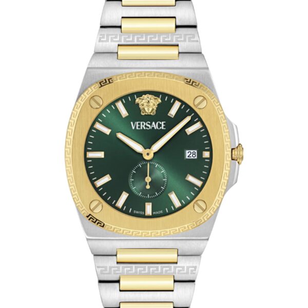 Versace Tolomeo Mens Multicolour Watch VE0V00425 Stainless Steel - One Size