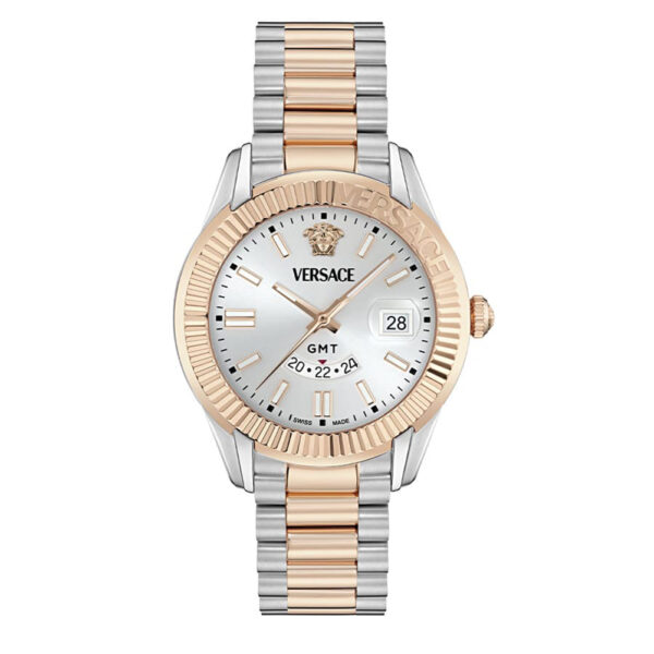 Versace Apodis Mens Multicolour Watch VE0U00425 Stainless Steel - One Size