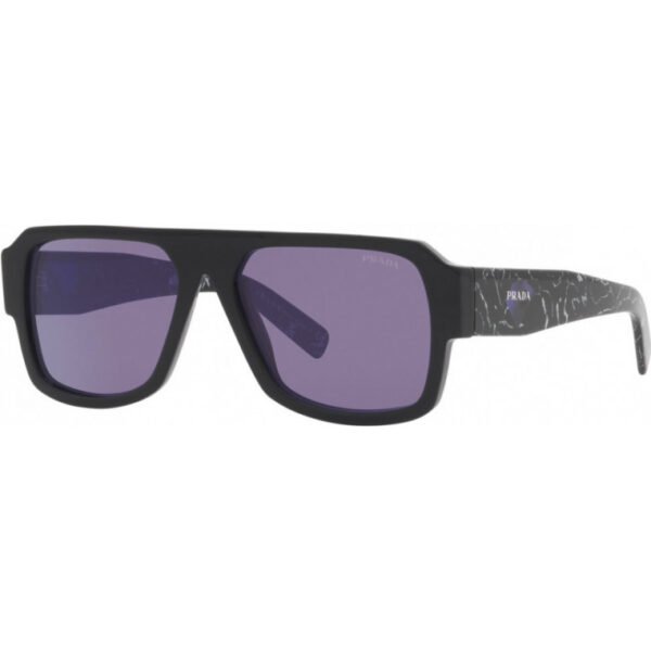 Prada Mens PR22YS-1AB05Q-56 PR22YS 56 1AB05Q Fashion Sunglasses - Black - One Size