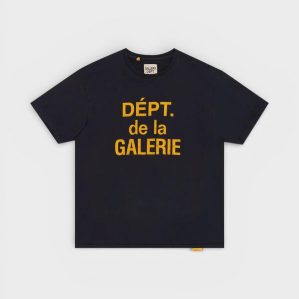 Gallery Dept Mens . De LA Galerie Classic Tee Black Cotton - Size 2XL
