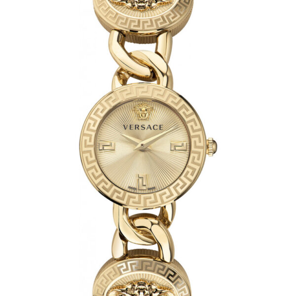 Versace Womens VE3C00222 Ladies Stud Icon Watch - Gold - One Size