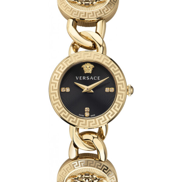 Versace Womens VE3C00422 Ladies Stud Icon Watch - Gold - One Size