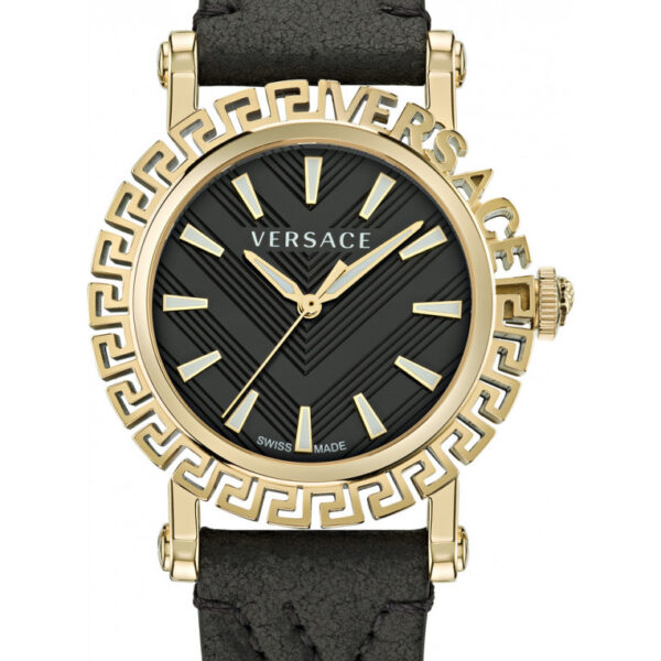 Versace Womens VE6D00223 Ladies Greca Glam Watch - Gold - One Size