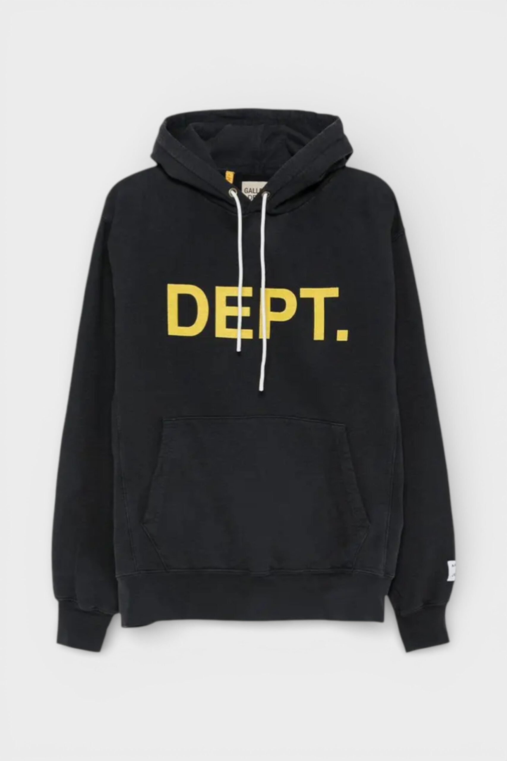 Gallery Dept Mens . P/O Hoodie, Black, XL Cotton - Size X-Large