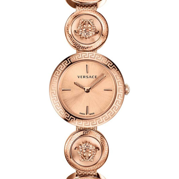 Versace Womens VERF00918 Ladies Medusa Stud Icon Watch - Rose Gold - One Size