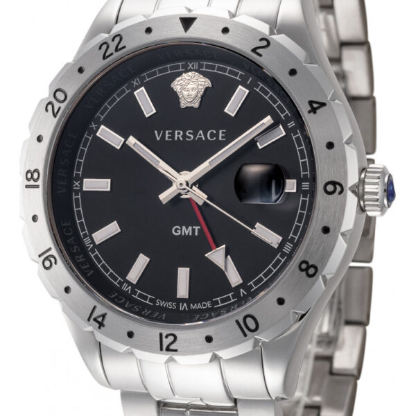 Versace V11020015 Mens Hellenyium Watch - Silver - One Size
