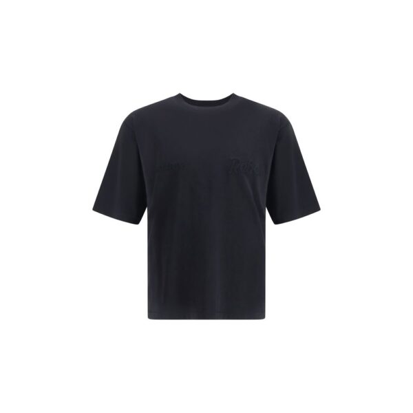 Dsquared2 Mens Knitted Wool Blend Crewneck Sweater - Black Cotton - Size 2XL
