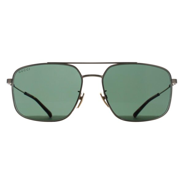Gucci Square Mens Gold Green GG2096SA Metal - One Size