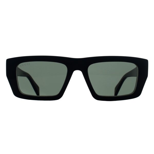 Gucci Square Mens Black Grey GG2020S - One Size