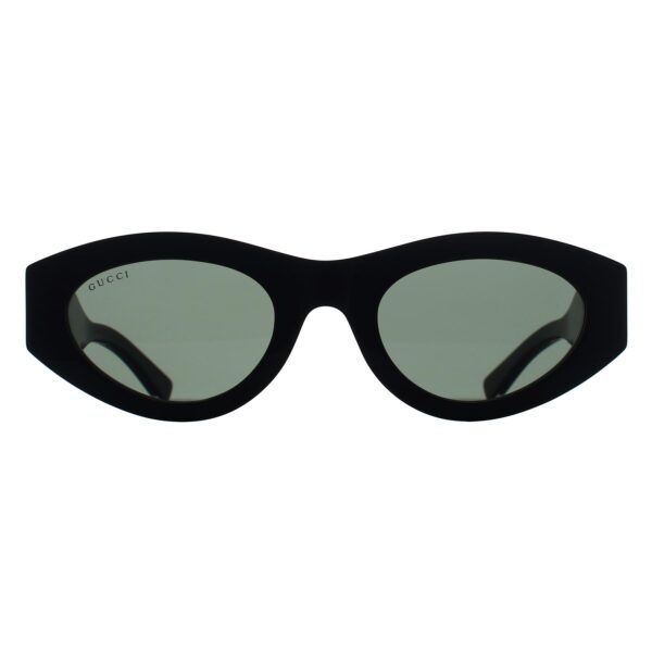 Gucci Oval Womens Black Grey GG2065S - One Size