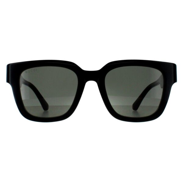 Gucci Square Mens Black with Havana Grey GG1670SK - One Size