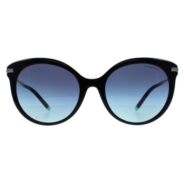 Tiffany & Co Cat Eye Womens Black Azure Gradient Blue TF4189 - One Size