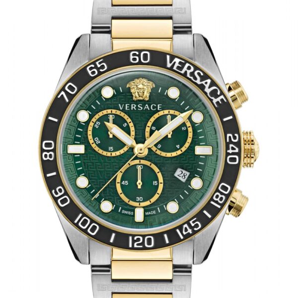 Versace Greca Dome Mens Multicolour Watch VE6K00423 Stainless Steel (archived) - One Size