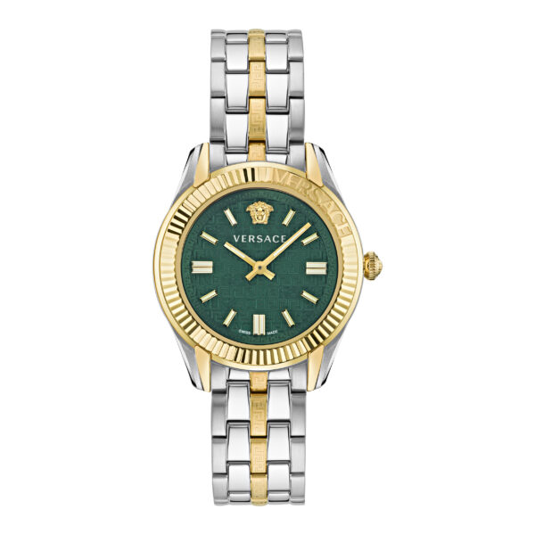 Versace Greca Time Womens Multicolour Watch VE6C00423 Stainless Steel (archived) - One Size