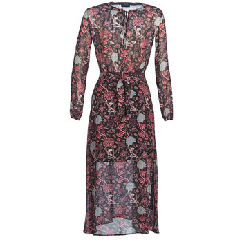 Ikks BN30065-02 women's Long Dress in Multicolour