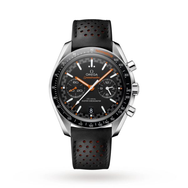 Speedmaster Racing Mens 44.25mm Automatic Co-Axial Watch