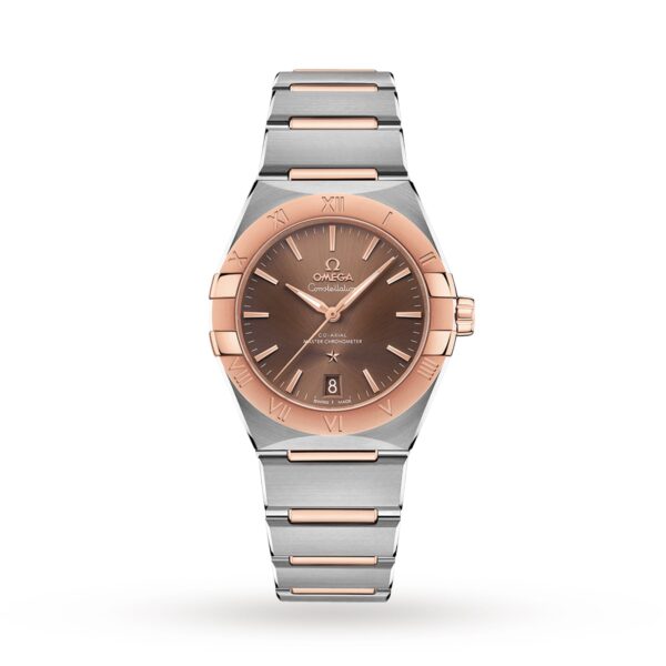 Constellation Co-Axial 36mm Mens Watch Brown