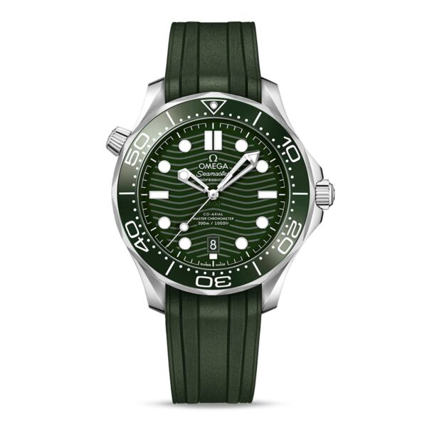 Seamaster Diver 300m Co-Axial Master Chronometer 42mm Mens Watch Green