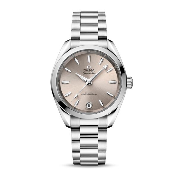 Seamaster Aqua Terra 150m Co-Axial Master Chronometer 34mm Ladies Watch Sandstone