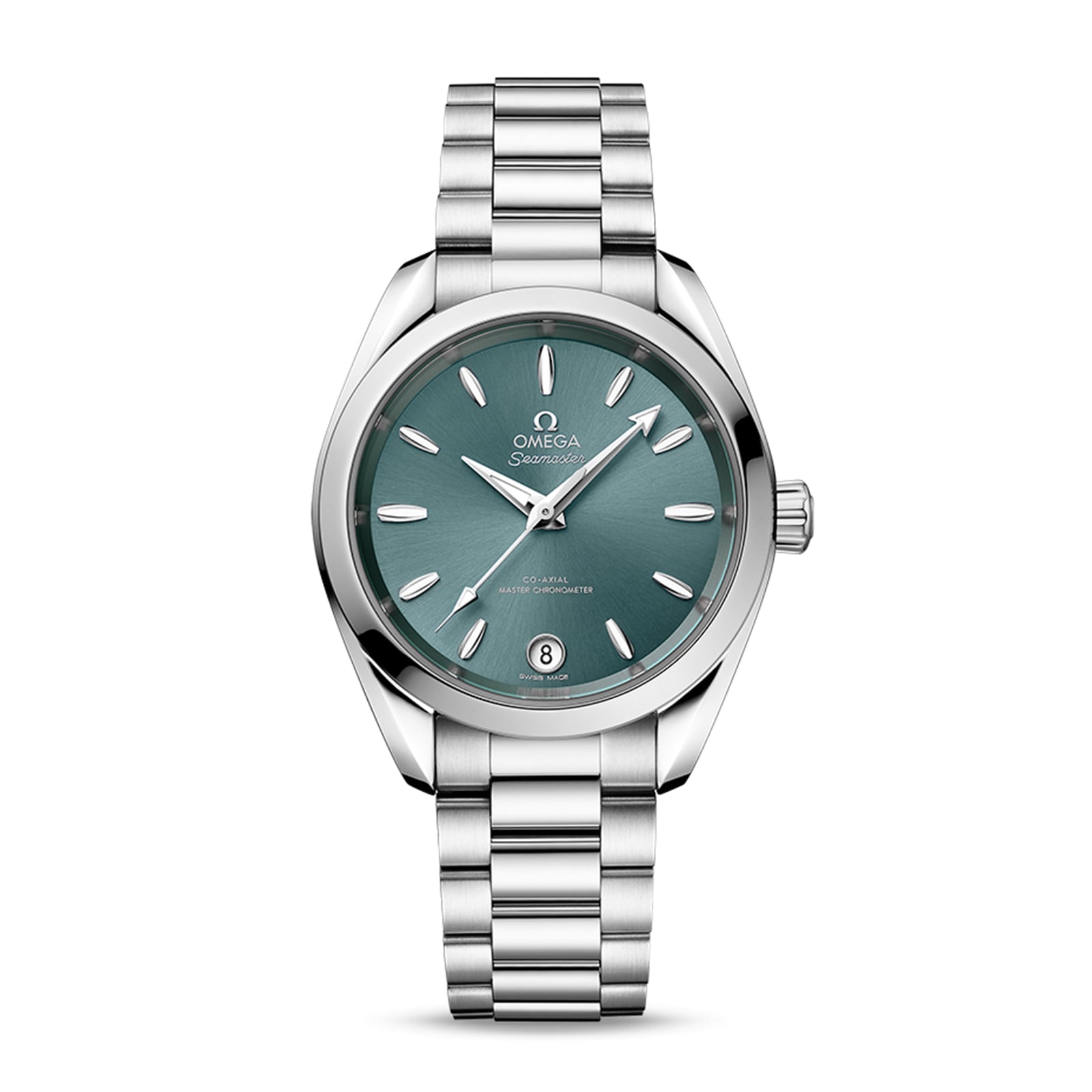 Seamaster Aqua Terra 150m Co-Axial Master Chronometer 34mm Ladies Watch Green