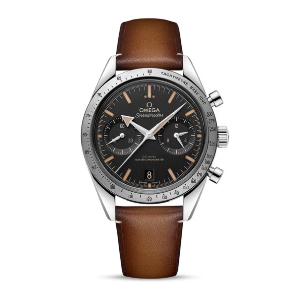Speedmaster 57 Co-Axial Master Chronometer Chronograph 40.5mm Mens Watch Black