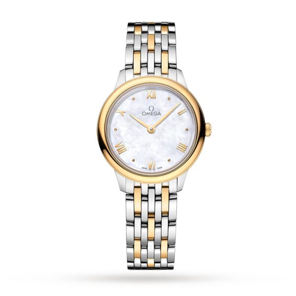 De Ville Prestige Quartz 27.5mm Ladies Watch White