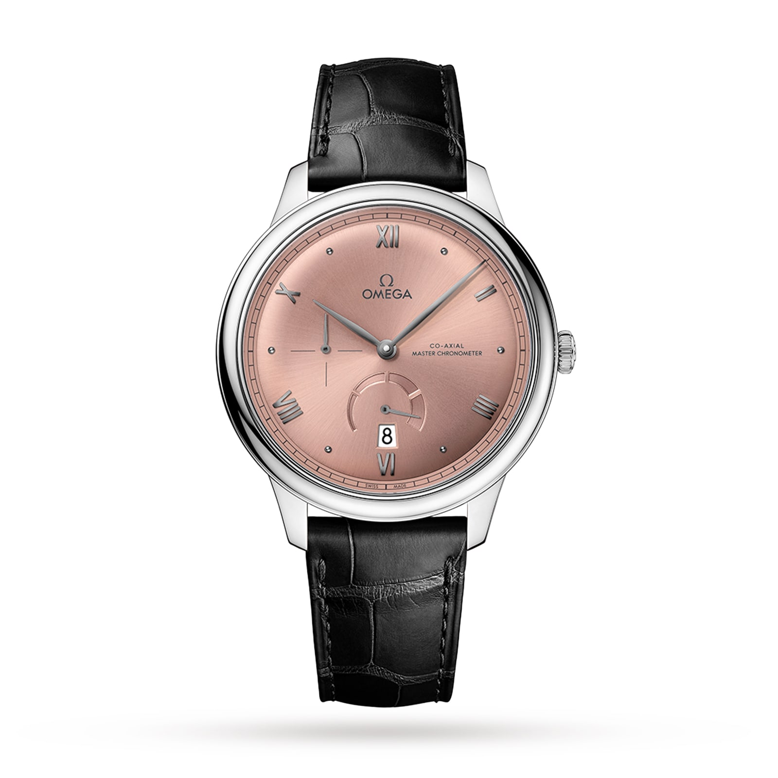 De Ville Prestige Co-Axial Master Chronometer Power Reserve 41mm Mens Watch Pink