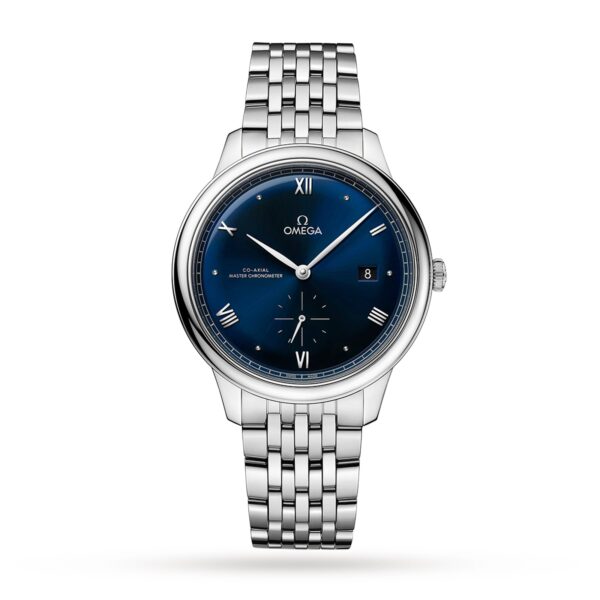 De Ville Prestige Co-Axial Master Chronometer Small Seconds 41mm Mens Watch Blue