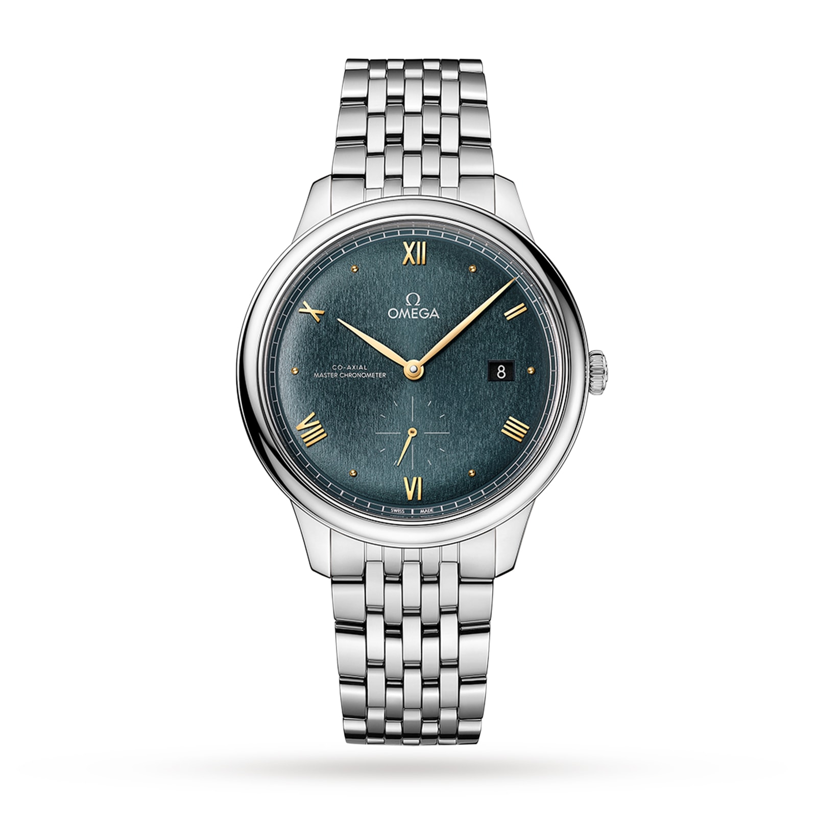 De Ville Prestige Co-Axial Master Chronometer Small Seconds 41mm Mens Watch Green