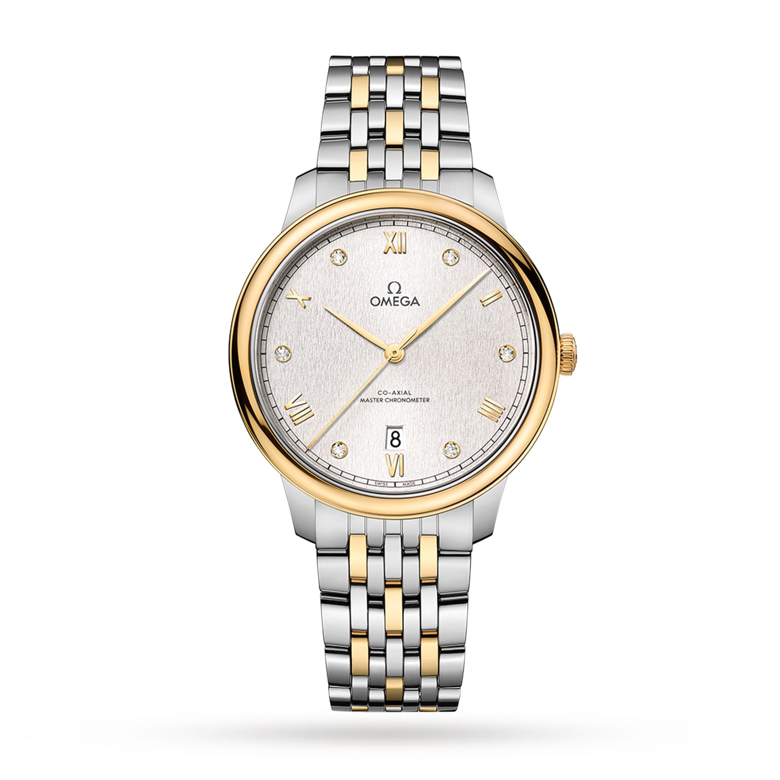 De Ville Prestige Co-Axial Chronometer 40mm Mens Watch Silver