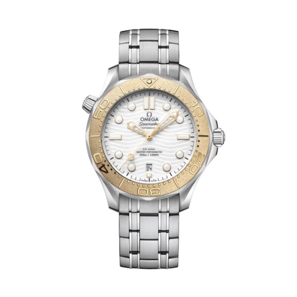 Seamaster Diver 300M Co Axial Master Chronometer Paris 2024 42mm Mens Watch White