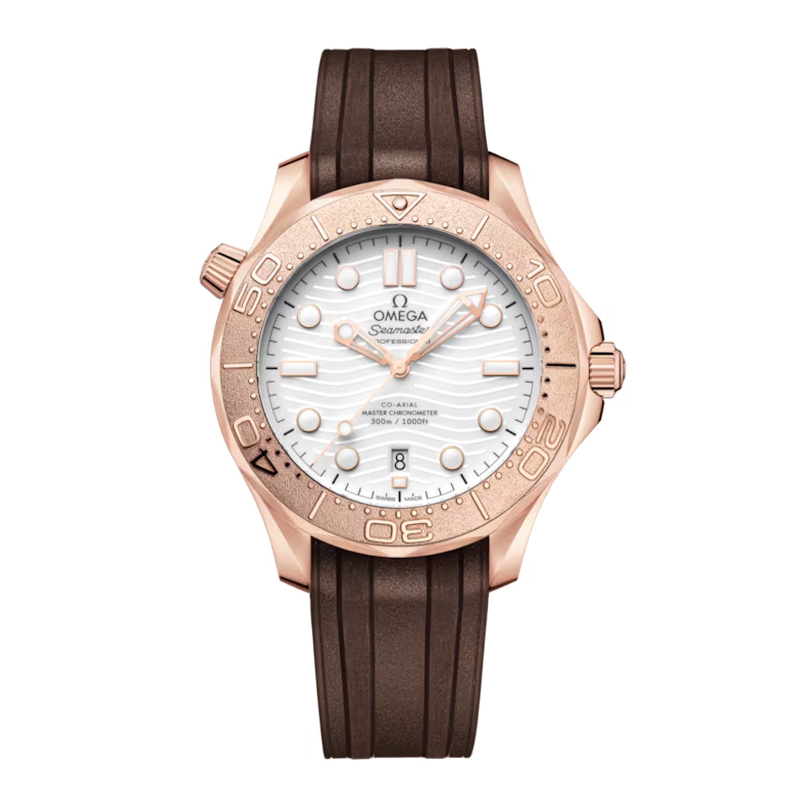 Seamaster Diver 300M Automatic 42mm Mens Watch Rose Gold