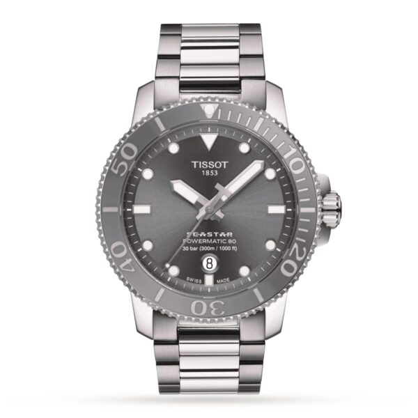 Seastar 1000 Powermatic 80 43mm Mens Watch Grey