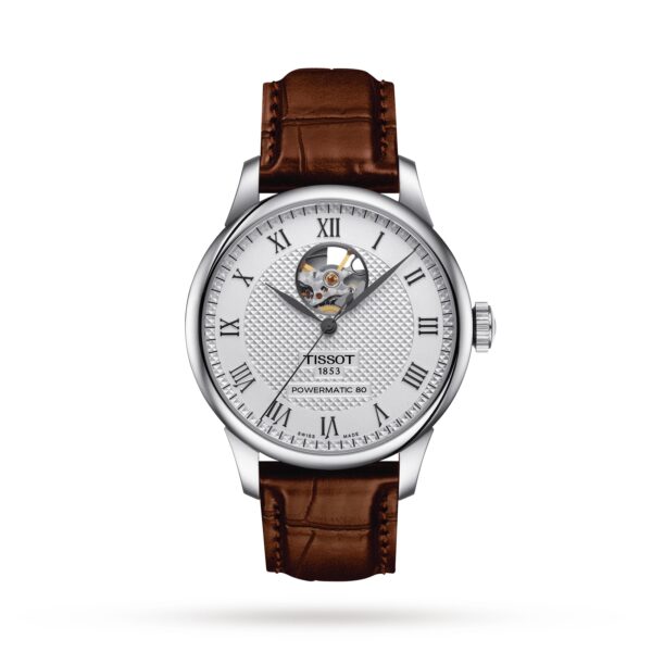 Le Locle Powermatic 80 Open Heart 39mm Mens Watch