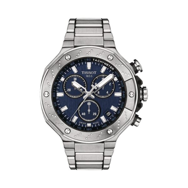 T-Race Chronograph 45mm Mens Watch Blue