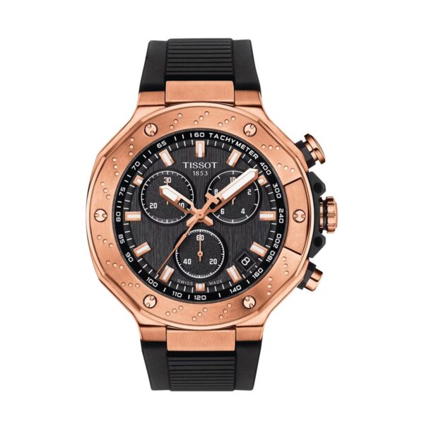T-Race Chronograph 45mm Mens Watch Black