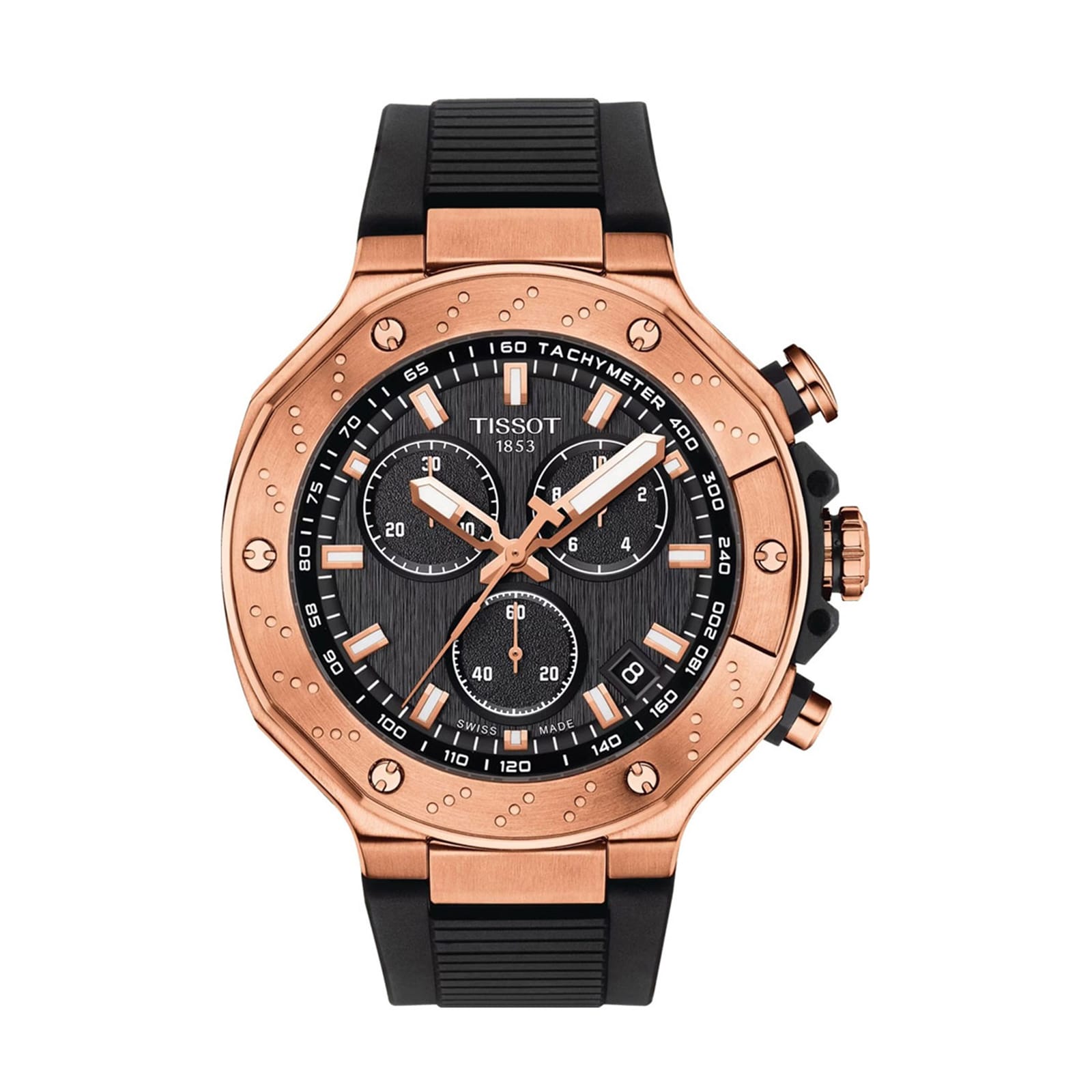 T-Race Chronograph 45mm Mens Watch Black