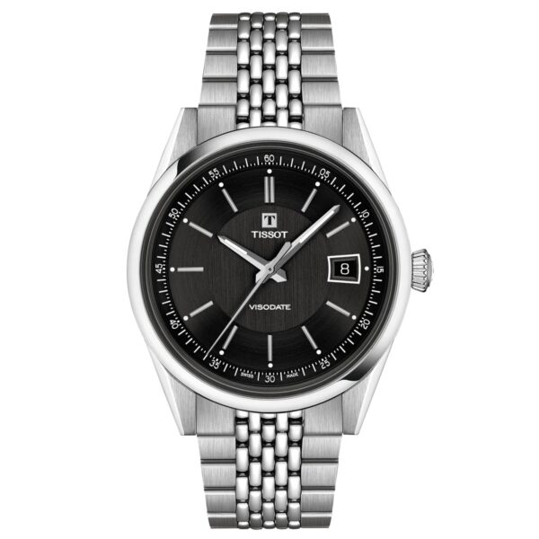 Visodate 39mm Mens Watch Black
