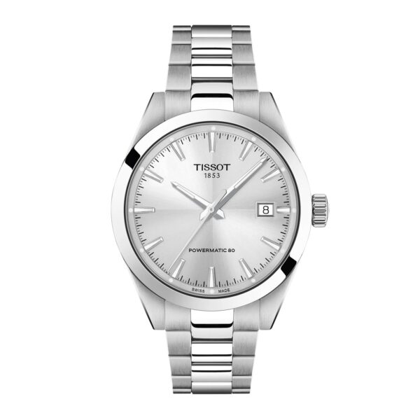 Gentleman Automatic 38mm Mens Watch Silver