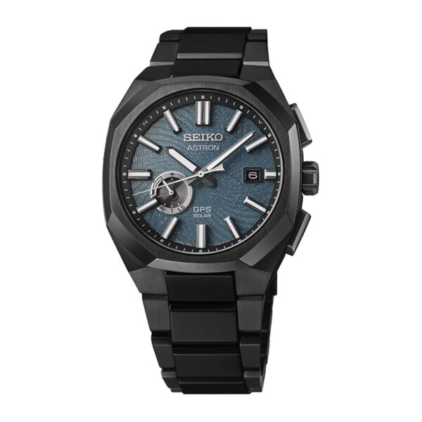 Astron GPS Solar ‘Spiral Galaxy’ Limited Edition 41mm Mens Watch Blue