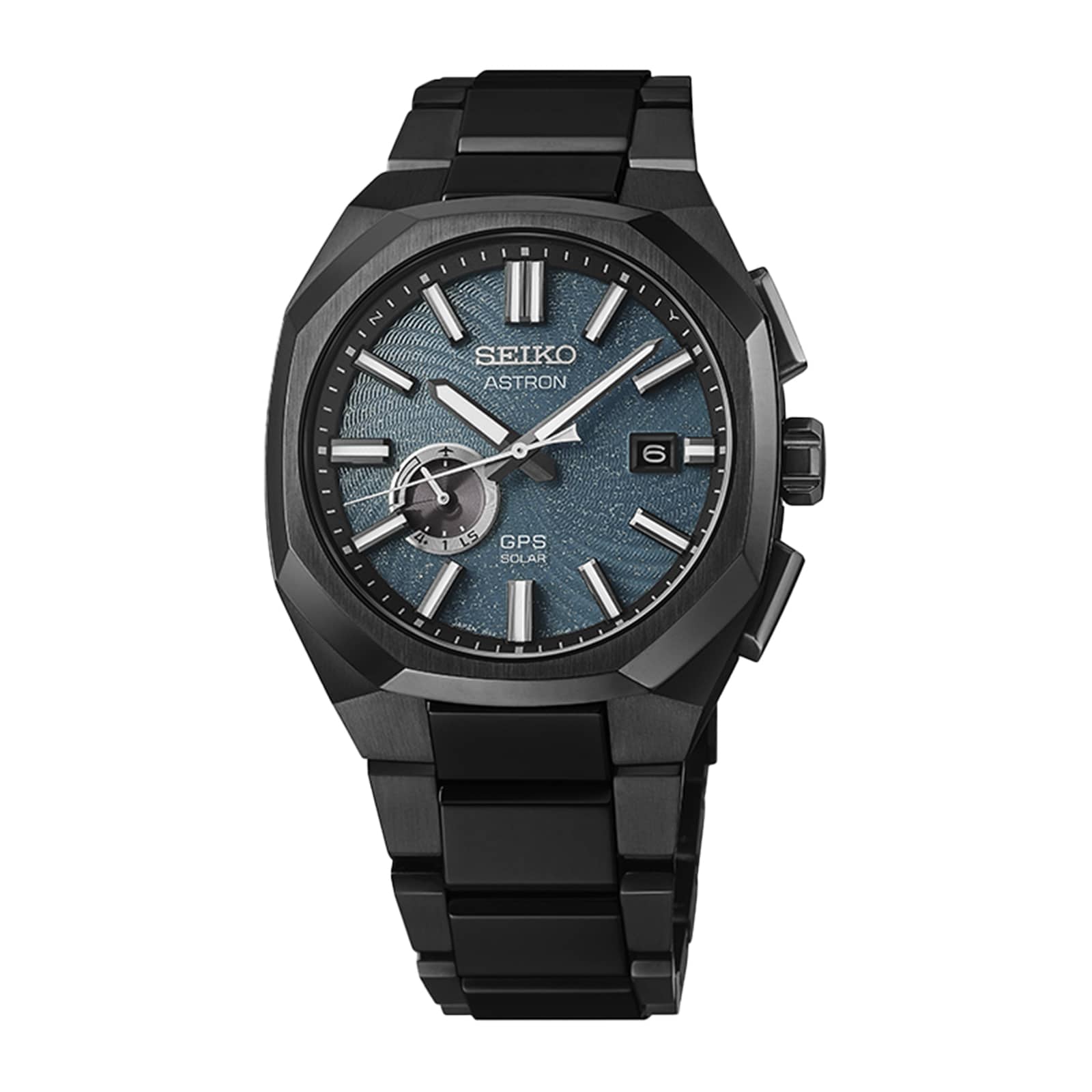 Astron GPS Solar ‘Spiral Galaxy’ Limited Edition 41mm Mens Watch Blue